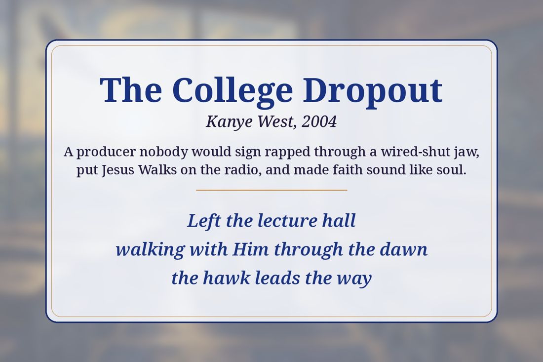 The College Dropout back