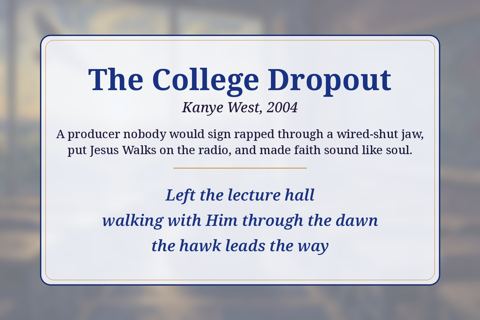 The College Dropout back