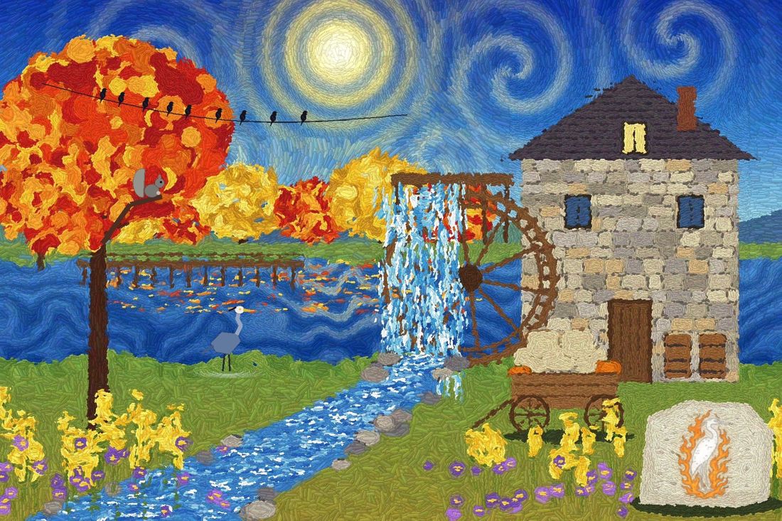 The Grist Mill at Noon front