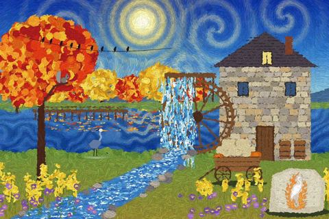 The Grist Mill at Noon front