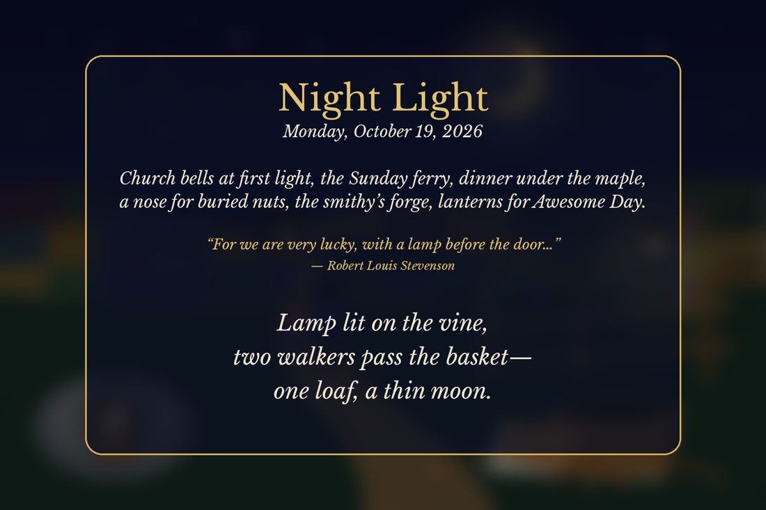 Night Light back