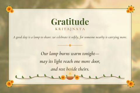 Gratitude back